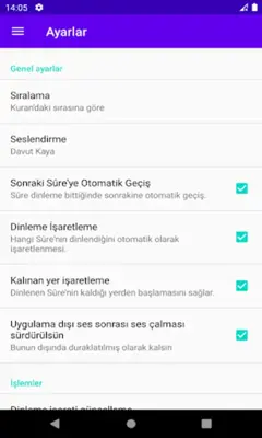 Kuran-ı Kerim Dinle android App screenshot 0